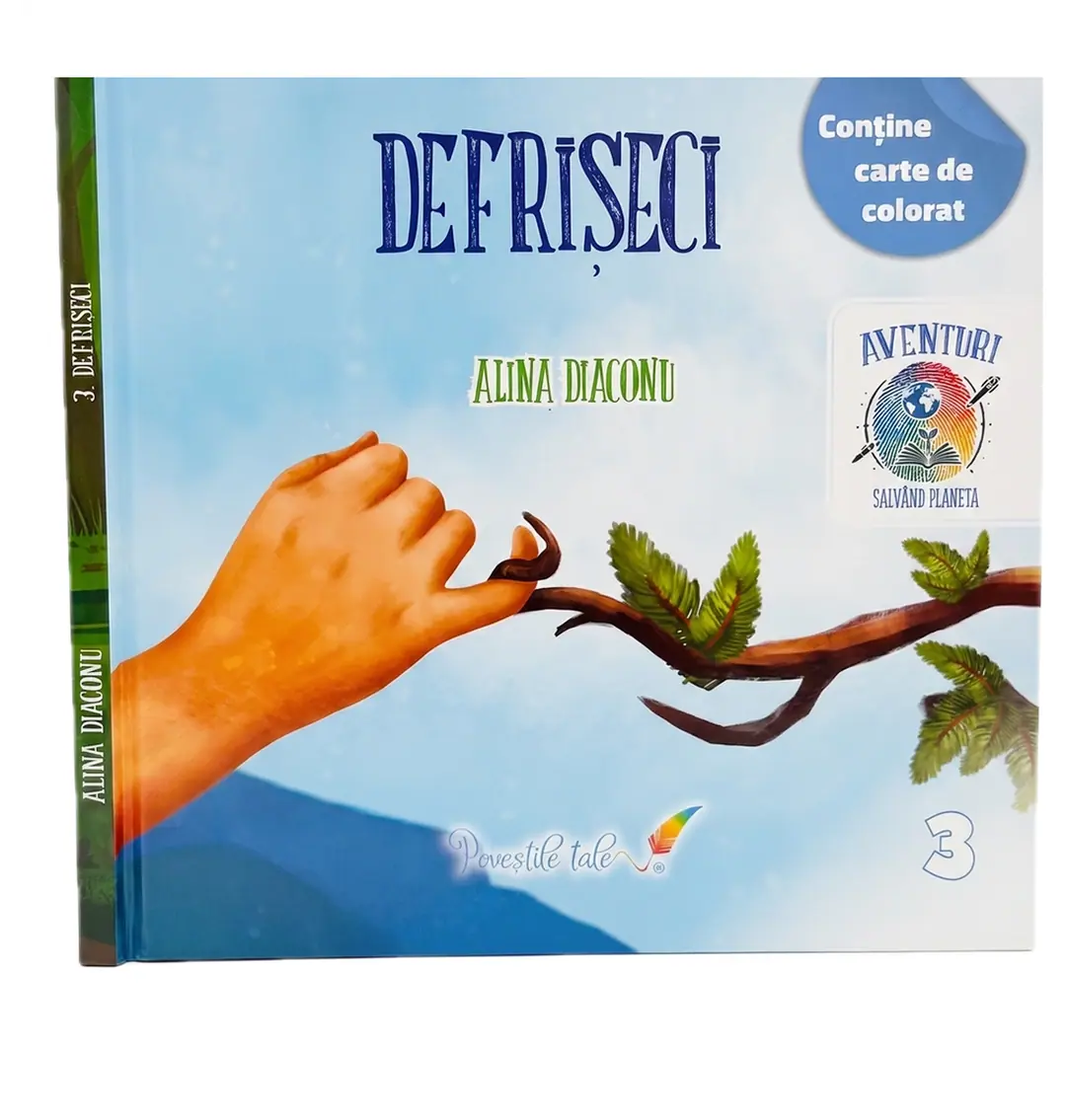 Coperta cărții „Defrișeci” de Alina Diaconu
